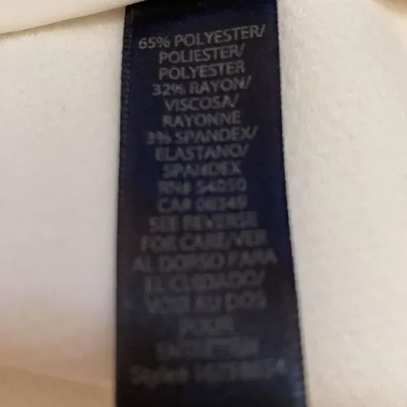 Rachel Roy Pants 12 Signature Cropped Ivory Pants - Picture 12 of 12